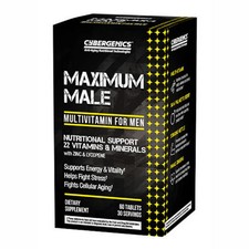Maximum Male 60 Tablets by Cybergenics