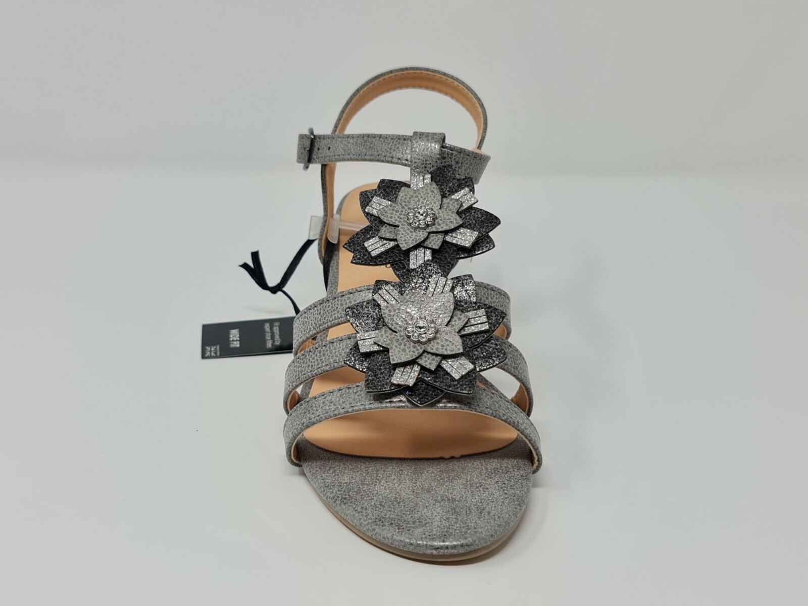 WOMENS WIDE FIT SLING BACK BLOCK HEEL LADIES COMFY CASUAL SANDALS SHOES  SIZE 4-8 | eBay
