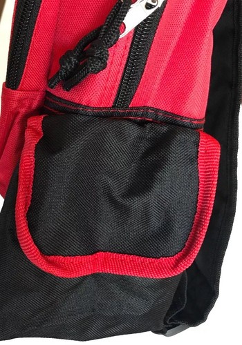 Backpack 15" Multi-Compartment Avengers IRON MAN Red Black NWT - Picture 4 of 5