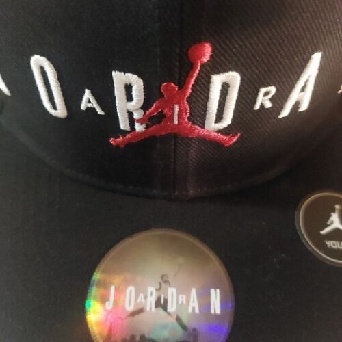 NEW Nike YOUTH Air Jordan Jumpman Strapback Cap Hat Classic NWT Retro Slouch - Picture 3 of 5