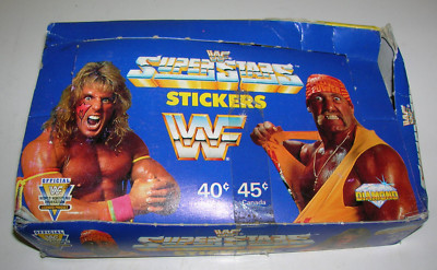 1991 WWF Superstars シール アルバム 新品未開封 Hulk Hogan & Ultimate Warrior dual signed WWF Superstars