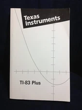 Texas Instruments TI-83 Plus Graphing Calculator Guidebook MANUAL ONLY (2004) 📖