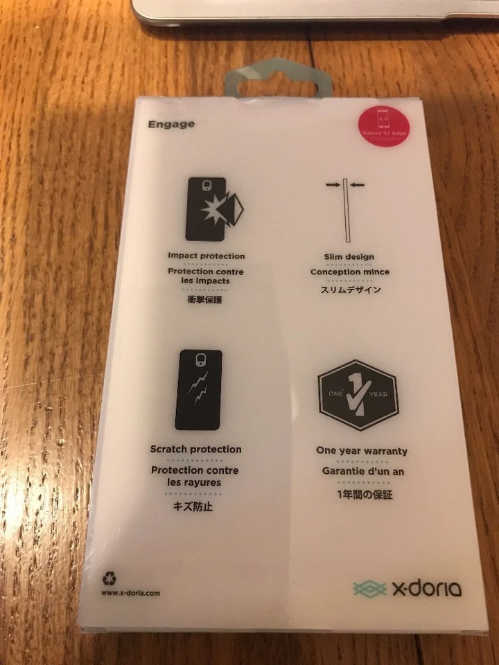 NUEVA Funda X-Doria Samsung Galaxy S7 Edge Company - Transparente Envío N 24h Foto 4 de 4