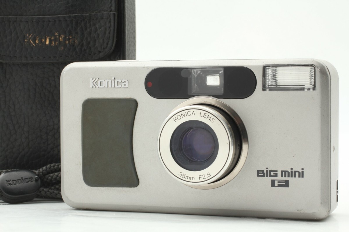 コニカ　konica BIGMINI F 35mm F2.8 EXC++++】Konica Big Mini F 35mm f/2.8 Point & Shoot Film Camera