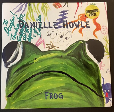 Danielle Howle signed Frog 7'' vinyl! Lay Quiet Awhile - Demillia w COA