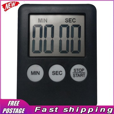 Mini Magnetic Digital Electronic Kitchen Timer LCD Display for Teachers Students