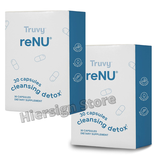 TruVision /Truvy ReNu 2pk Detox Weight Loss Management Supplement 60