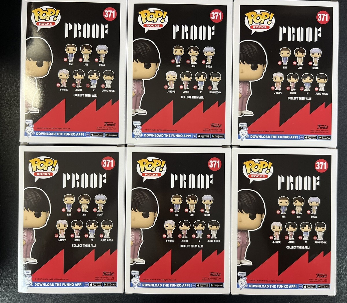 BTS Jimin Funko Pop! Vinyl Figure #371 Full Case of 6 | eBay