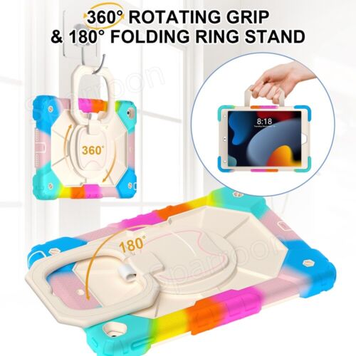 Shockproof Heavy Duty Hard Case for iPad 5/6/7/8/9/10th Gen Air 4 5 Pro 11 2024 - Picture 119 of 126