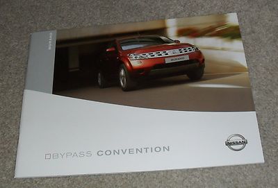 Nissan Murano Brochure 2005 - UK Market With Technical Specifications