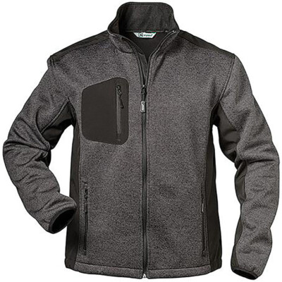 Elysee Strickjacke Innsbruck Gr. L grau/schwarz