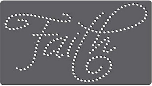 Rhinestone Genie Faith Magnetic Rhinestone Template,Quilt Templates & Stencils - 第 1/1 張圖片