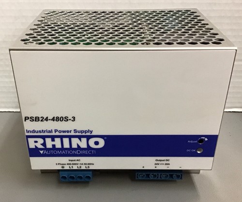 Rhino Automation Direct 24VDC 480W 3PH Switching Power Supply (b473) | eBay