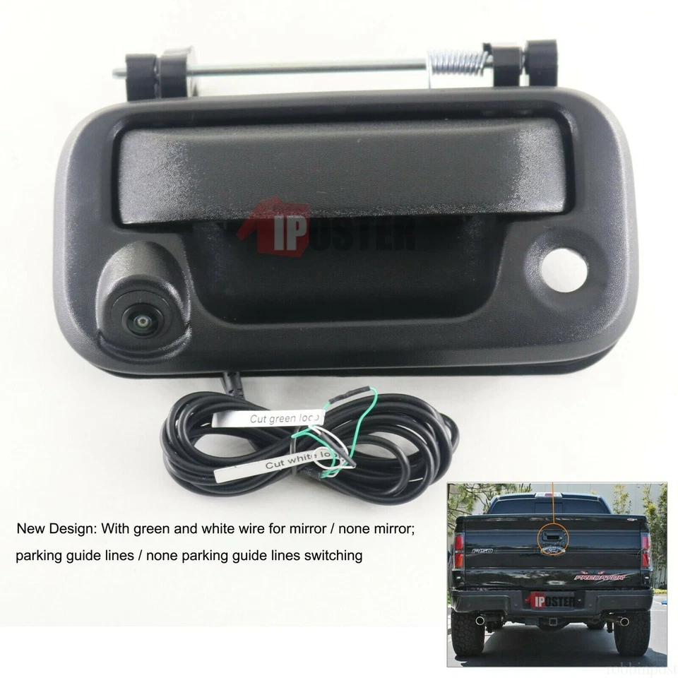 OEM Backup Parking Camera & OEM Mirror Monitor for Ford F250 F350 F450 2008-2016 - Image 3 of 4