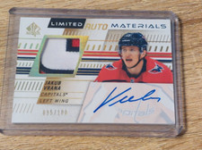 2020-21 UD SP Authentic 2019 Update Limited Auto Relic #29 Jakub Vrana /100