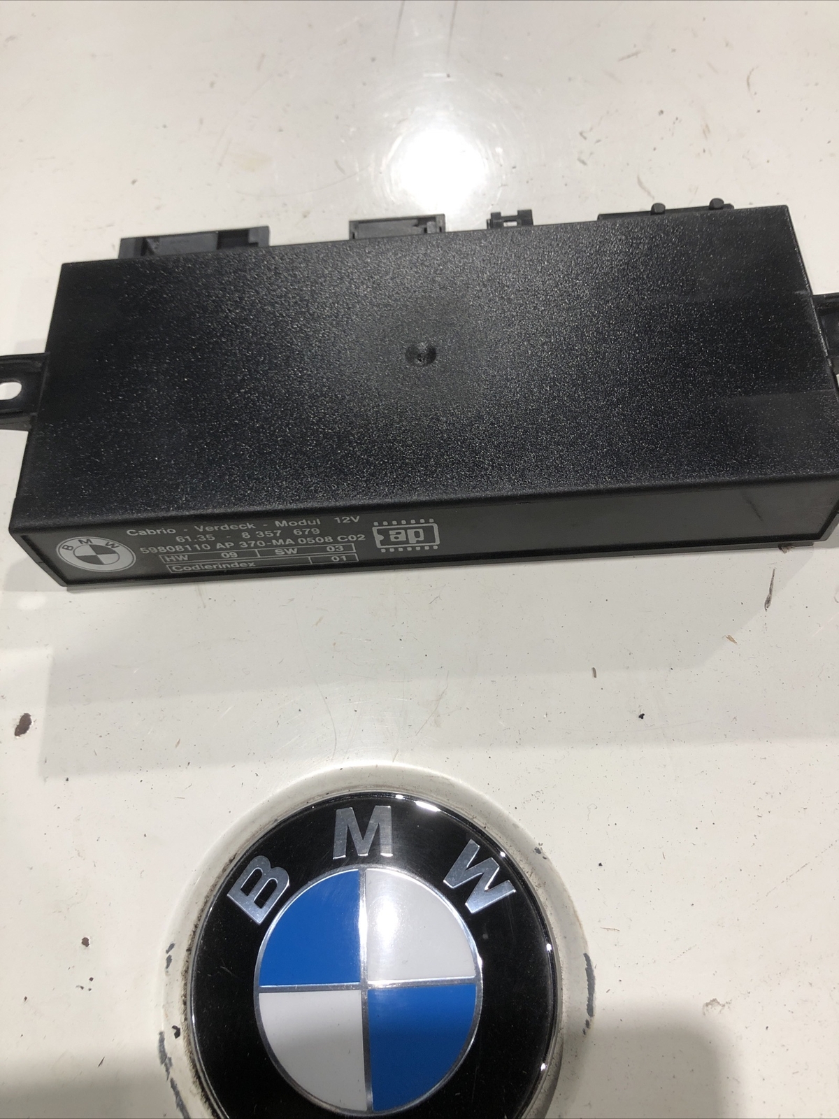 Convertible Top Roof Lift COUPE Control Module Computer BMW 