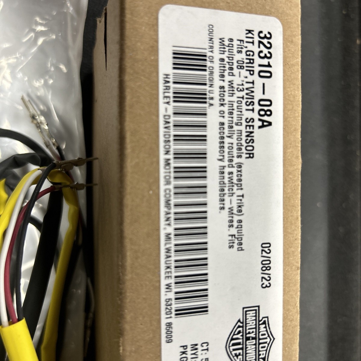 うさ Harley-Davidson 2011 Road Glide CVO Throttle By Wire 32310-08A for