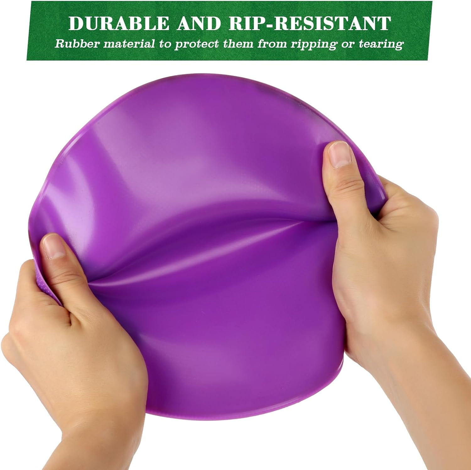 9 Inch Poly Vinyl Spot Markers Non Slip Rubber Floor Dots PE Gym