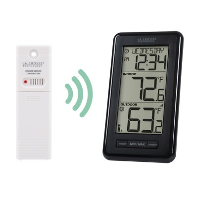 308-43647 La Crosse Technology Wireless Weather Station with TX141-BV4 - Black