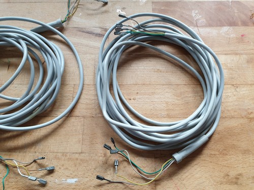 2 pièces câble de connexion RDA câble téléphonique long 4 m gris 5 adrig - Photo 2/3