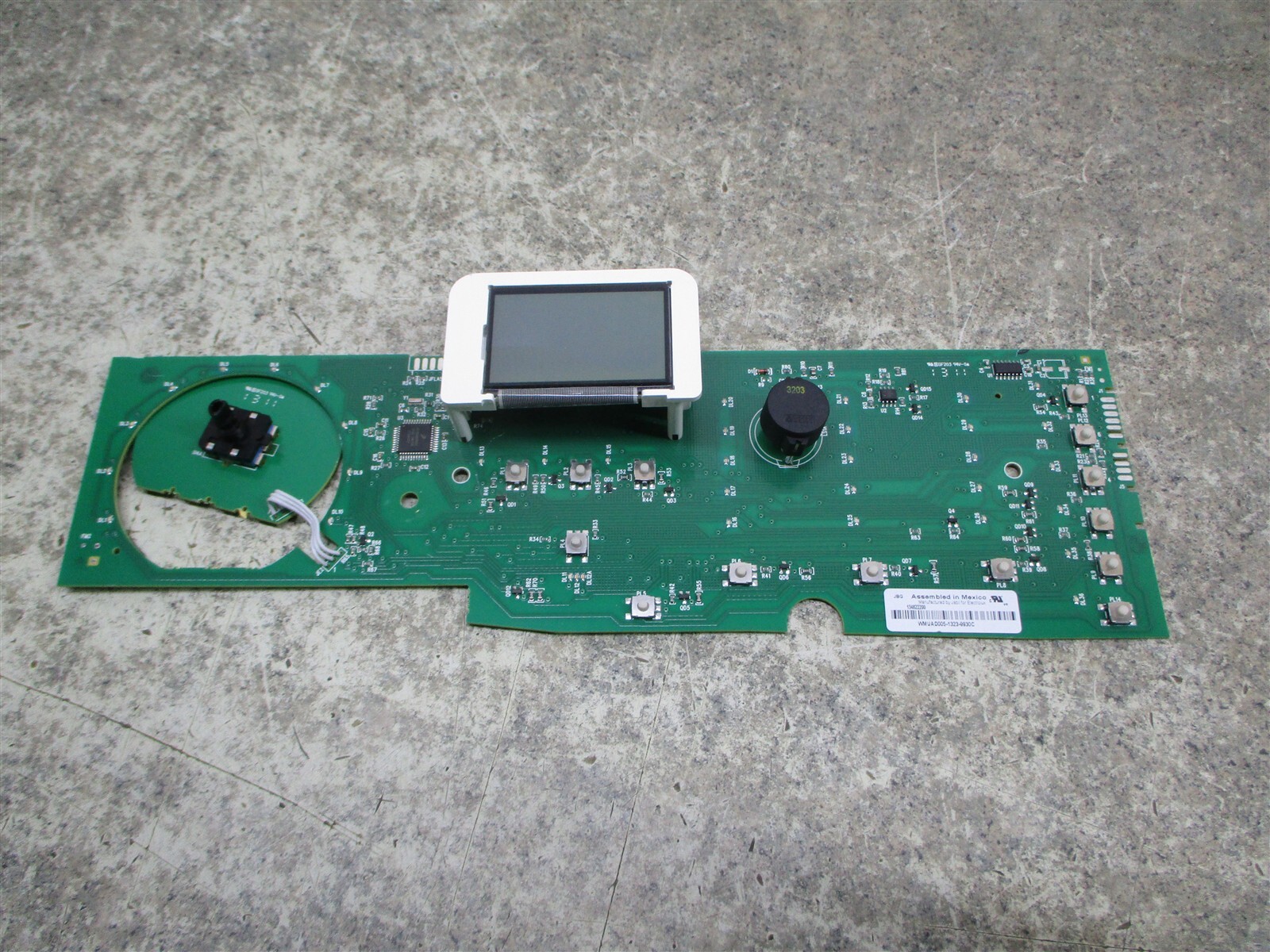 ELECTROLUX WASHER CONTROL BOARD NO CASE PART # 809020007