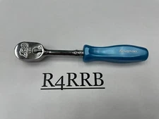 Snap-on Tools NEW 1/4" Drive PEARL BLUE 100 Anniv Hard Handle Ratchet THLD72PBCE