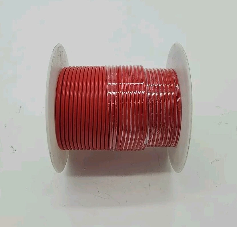 Pico 81181S - 18 Awg Red Insulated Primary Wire -100' Per Package USA - Image 2 of 3