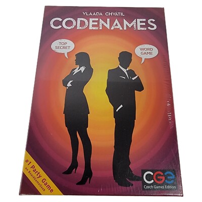 Codenames Board Game Vlaada Chvatil CGE Czech Games Code Names Top Secret NEW