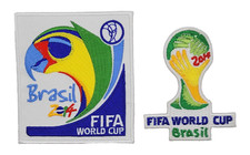 FIFA World Cup Brazil 2014  Football For Hope Sleeve Iron On Sew On Patches