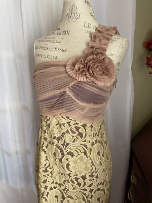 ryu dress designer RYU DRESS TAUPE / XL