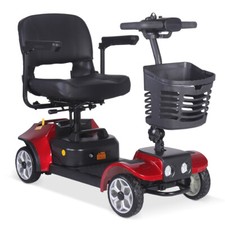 NEW MobilityPlus+ Conquest Portable Mobility Scooter Lightweight 4mph Suspension