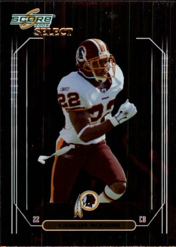 2006 Score Select Carlos Rogers #281