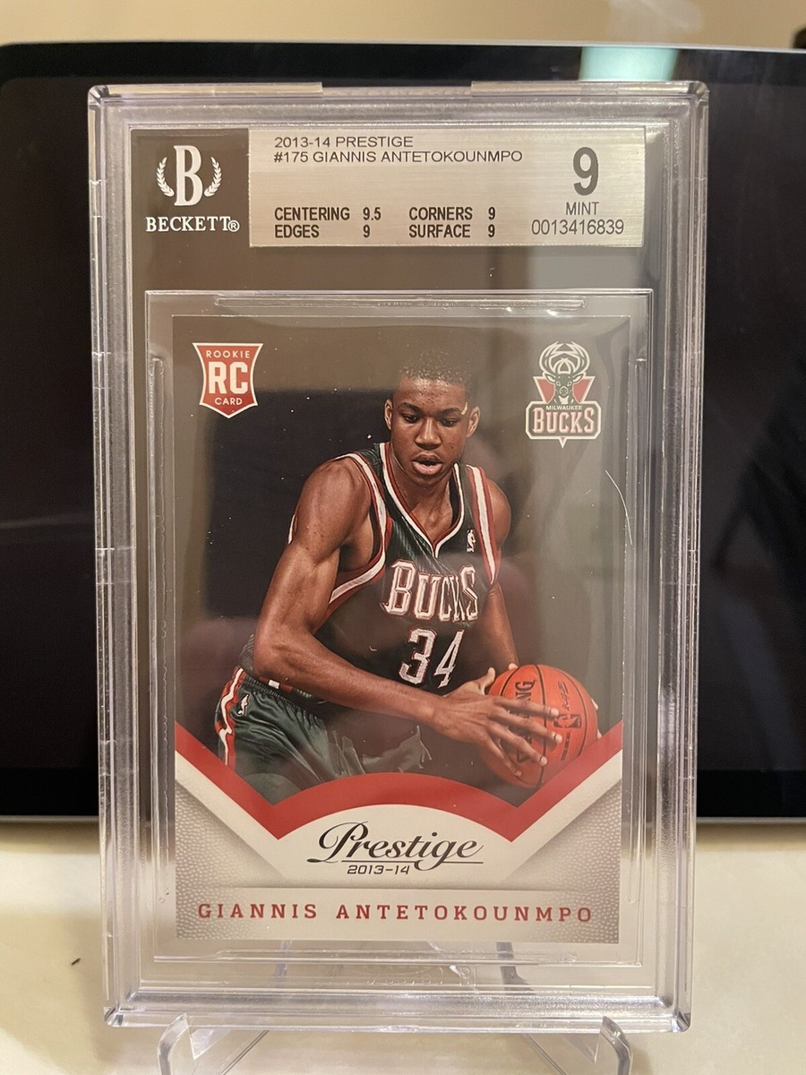 2013-14 Panini Prestige Giannis Antetokounmpo #175 RC Bucks MVP
