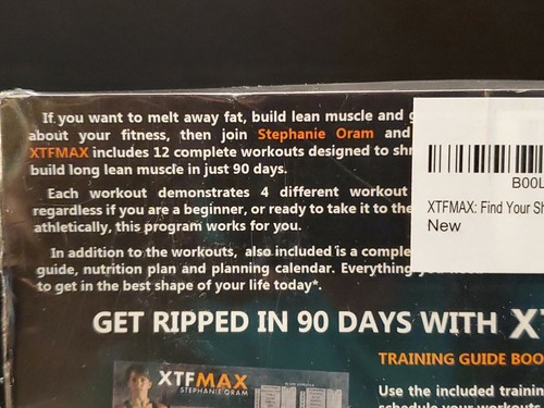 XTFMAX 90 Tage DVD Trainingsprogramm mit Personal Fitnesstrainer Stephanie Oram - Bild 6 von 9