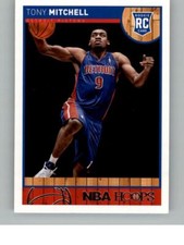 2013-14 Hoops Tony Mitchell 293  RC  Detroit Pistons