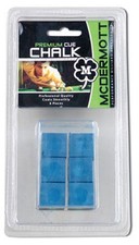 McDermott Premium Cue Chalk 6 Pack - High Quality - Billiards - Pool Stick Chalk