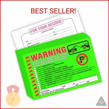 Parking Violation Stickers Notice Pack of 50 Tow Warning You are Illegally Par
