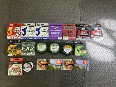 Fishing Line Braided Line Daiwa J Braid Seaguar Smackdown Suffix 832 Power Pro