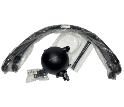 Spulen Billet Universal Spherical Catch Can kit Black