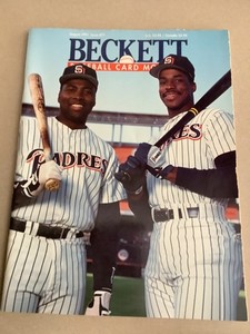 Beckett Monthly #77 Aug 1991 Gwynn McGriff Andre Dawson Padres Cubs FREE SHP