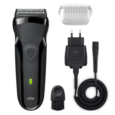 Image of Braun Series 3 Electric Shaver Waterproof 3-Flex Close Foil Shaver 300s
