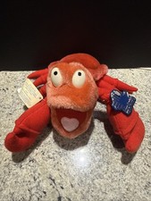 Vintage Applause Disney The Little Mermaid Sebastian Plush 10  NWT Original Tags