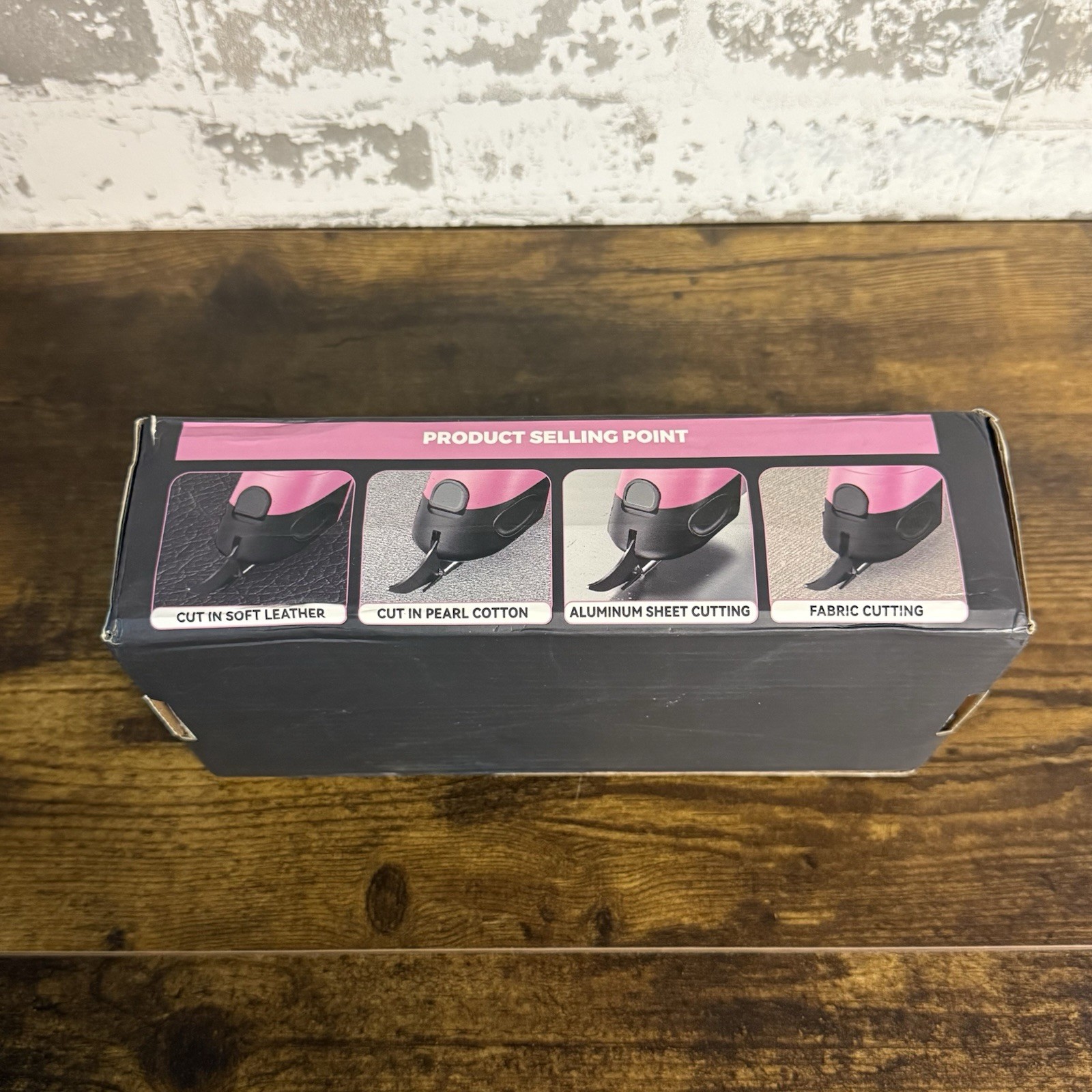 NEW - SAKER PLUS - Cordless Electric Scissors - 1/4 Inch - 4V - Blue