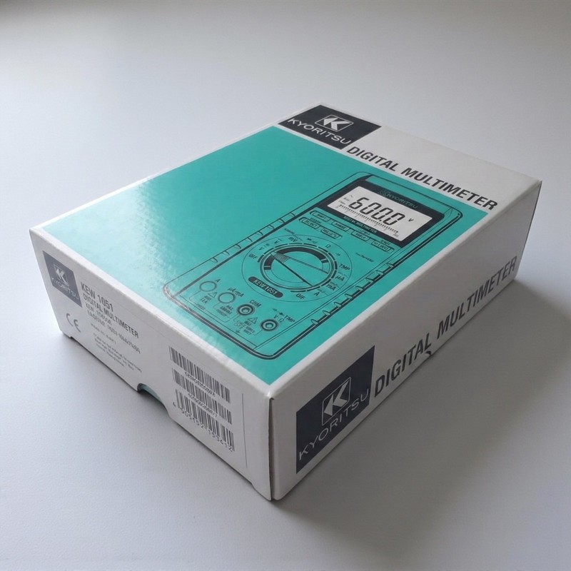 KYORITSU KEW1051 Digital Multimeter True RMS 6000 Count CAT IV 600V 1000V AC/DC