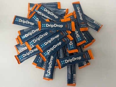 DripDrop Hydration Electrolyte Drink Mix 50 Packets -  Orange