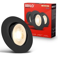 LED Einbaustrahler 68Mm 3Er Set Flach Einbauleuchten Einbauspot 230V