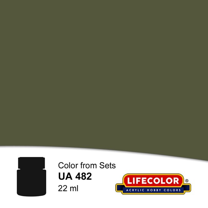 Lifecolor NUA482 - OG107 Dark 22 ml - New