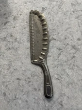 Vintage Embossed Metal Crumb Catcher Silent Butler Sweep ONLY 12.5” 