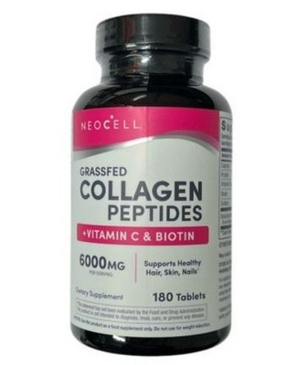 NeoCell Super Collagen + Vitamin C & Biotin - 180 tabs (133,28 EUR/kg)