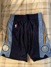 Denver Nuggets Mitchell Ness Throwback Authentic Shorts Size Large NWOT